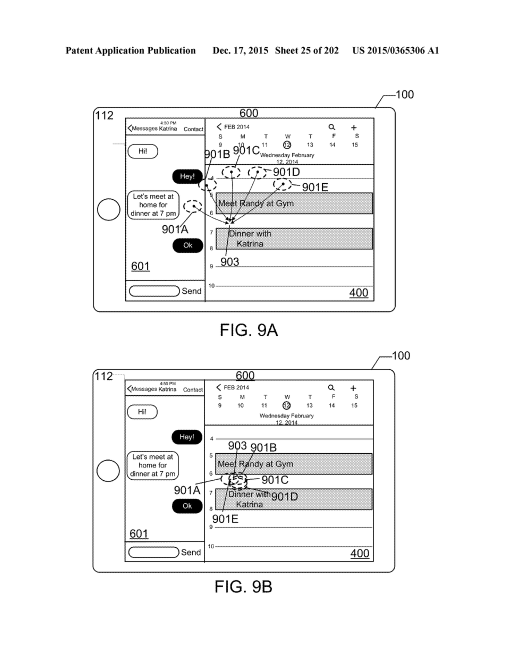 Systems and Methods for Multitasking on an Electronic Device with a     Touch-Sensitive Display - diagram, schematic, and image 26