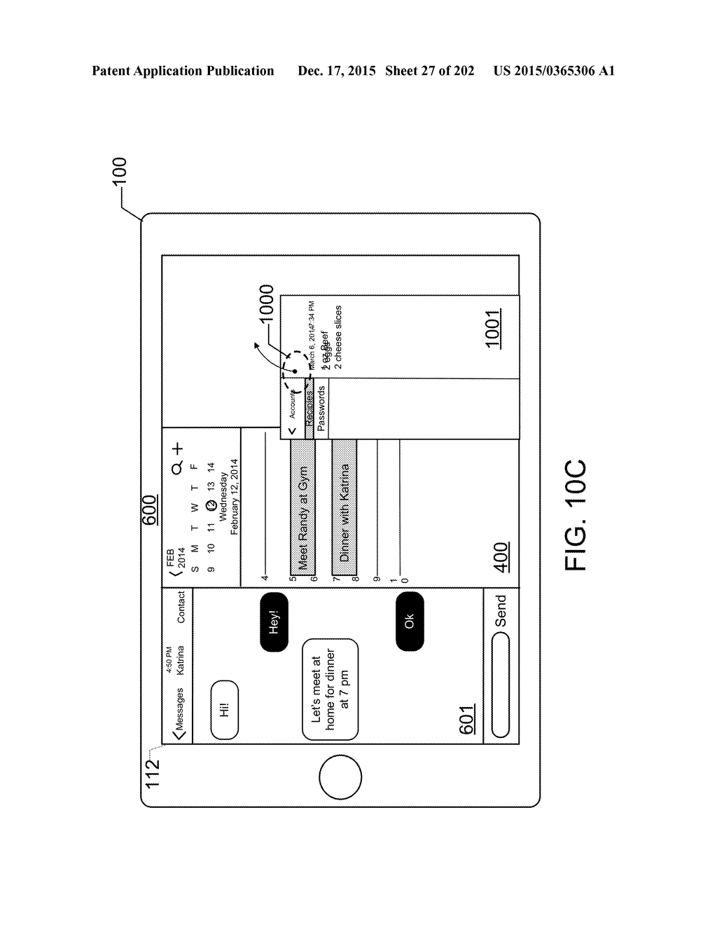 Systems and Methods for Multitasking on an Electronic Device with a     Touch-Sensitive Display - diagram, schematic, and image 28