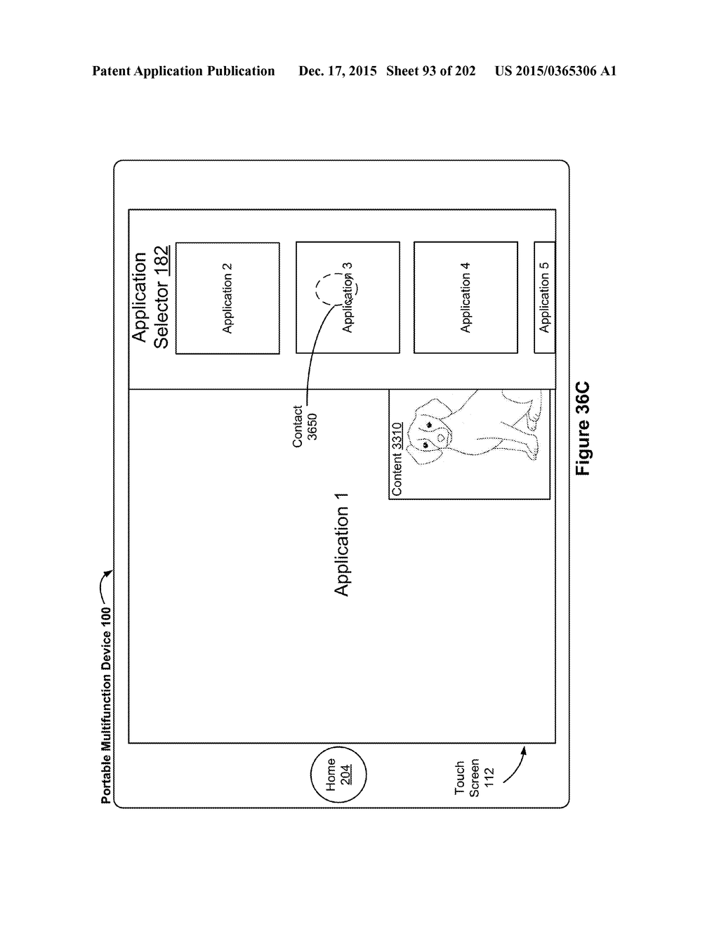 Systems and Methods for Multitasking on an Electronic Device with a     Touch-Sensitive Display - diagram, schematic, and image 94