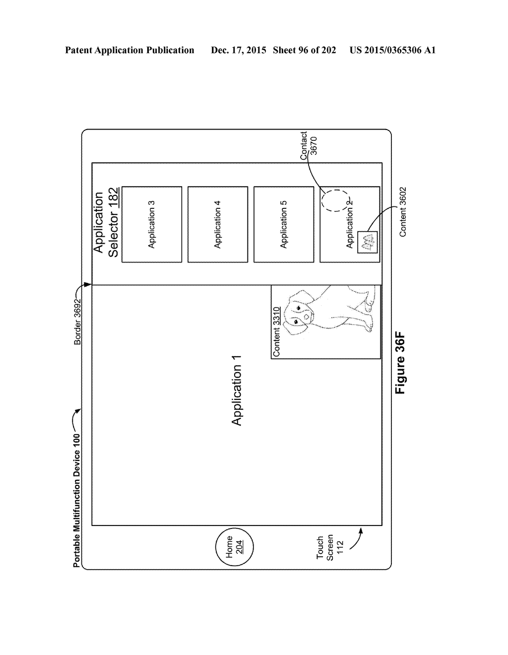 Systems and Methods for Multitasking on an Electronic Device with a     Touch-Sensitive Display - diagram, schematic, and image 97