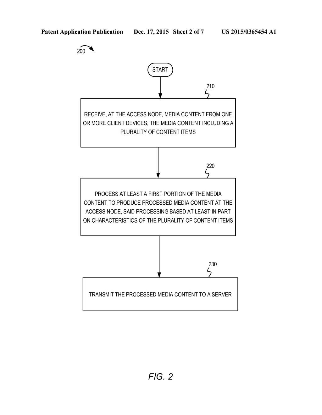 MEDIA PROCESSING SERVICES ON AN ACCESS NODE - diagram, schematic, and image 03