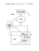 Wireless Speaker For Receiving From A Mobile Phone Directions To Receive     And Render A Playlist From A Content Server On The Internet diagram and image