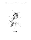 ADJUSTABLE HEIGHT AID FOR STRETCHING A SHEET diagram and image