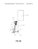 ADJUSTABLE HEIGHT AID FOR STRETCHING A SHEET diagram and image