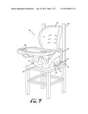 CONVERTIBLE HIGH CHAIR diagram and image