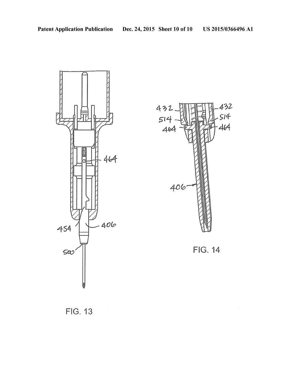 SAFETY NEEDLE BLOOD SAMPLING DEVICES AND RELATED METHODS - diagram, schematic, and image 11