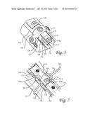 Periprosthetic Plating System Including Plate with System for Retaining     Tension on a Cable diagram and image