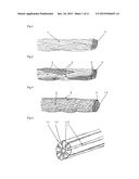 SUTURE TO BE USED IN PRODUCING MEDICAL INSTRUMENT PROVIDED WITH SUTURED     PART, METHOD FOR USING SAME AND MEDICAL INSTRUMENT SEWN USING SAME diagram and image