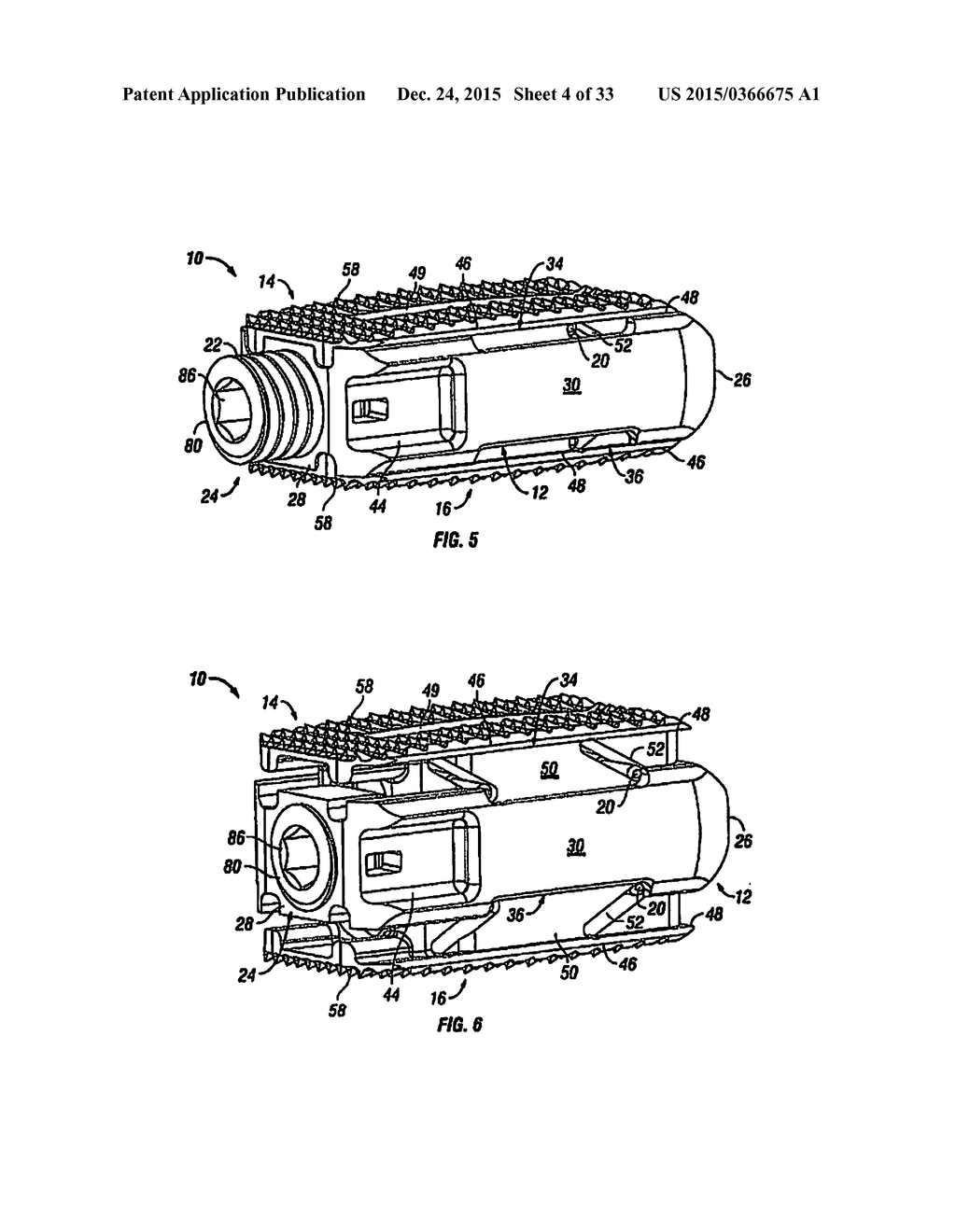 EXPANDABLE FUSION DEVICE AND METHOD OF INSTALLATION THEREOF - diagram, schematic, and image 05