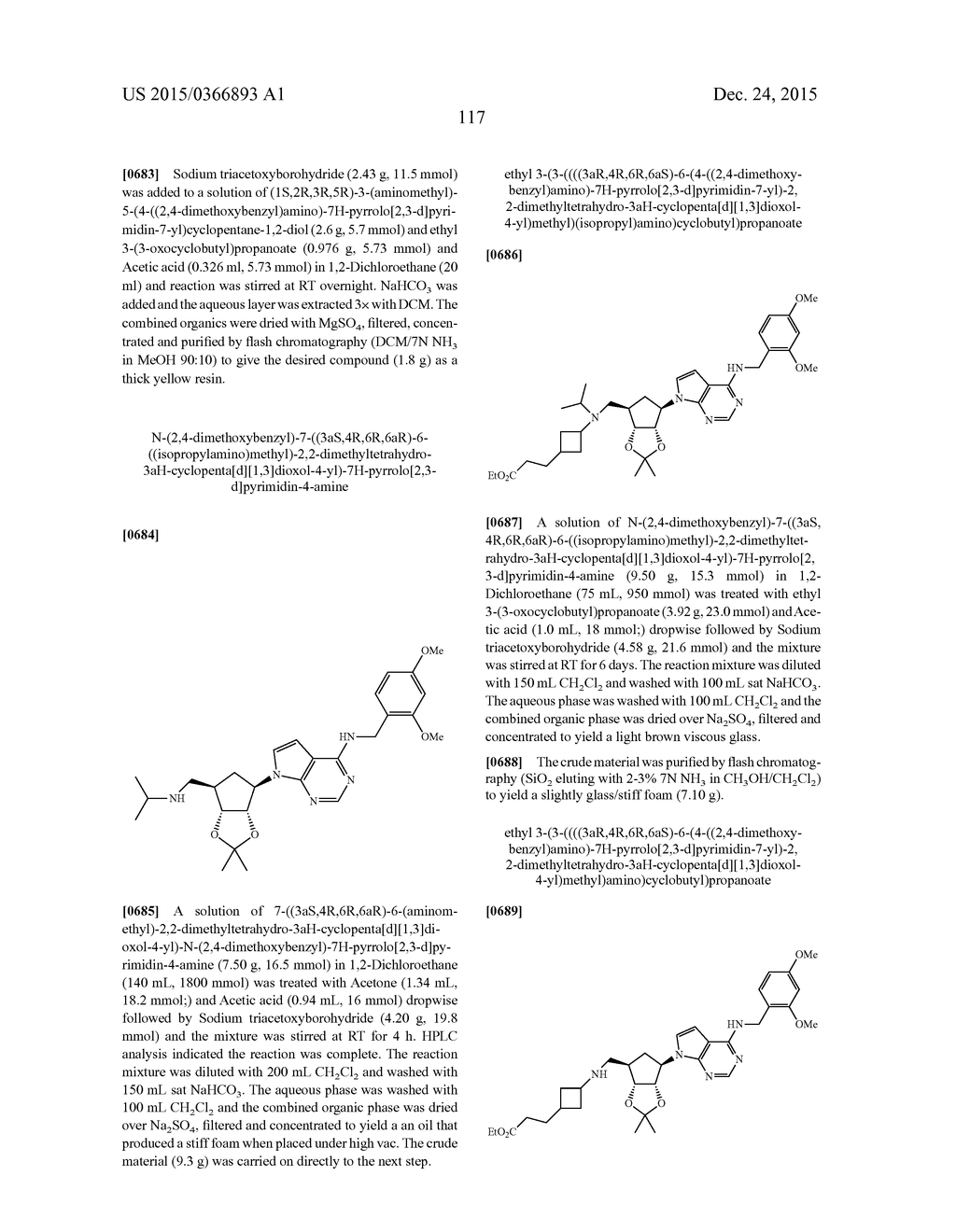 SUBSTITUTED PURINE AND 7-DEAZAPURINE COMPOUNDS - diagram, schematic, and image 121