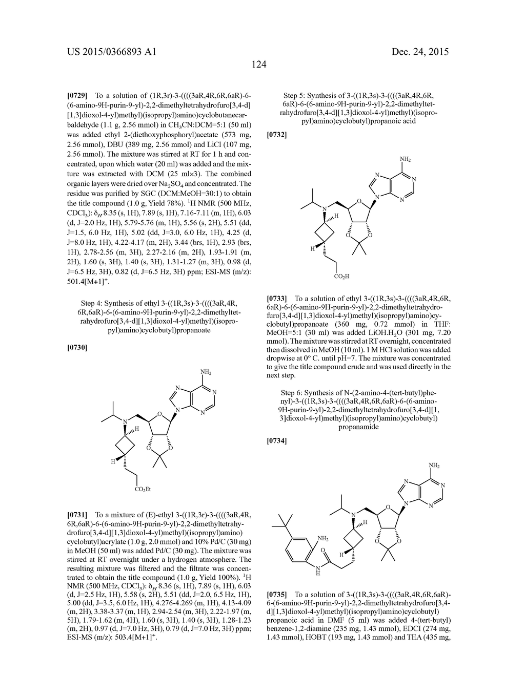 SUBSTITUTED PURINE AND 7-DEAZAPURINE COMPOUNDS - diagram, schematic, and image 128