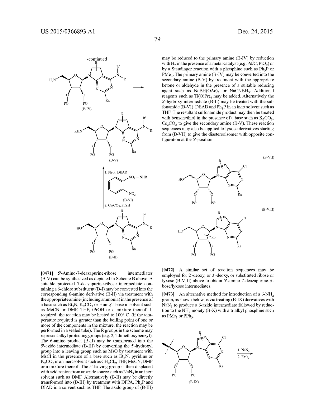SUBSTITUTED PURINE AND 7-DEAZAPURINE COMPOUNDS - diagram, schematic, and image 83