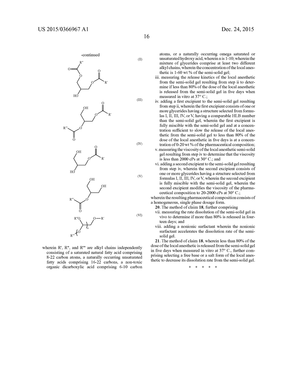 Injectable Long-Acting Local Anesthetic Semi-Solid Formulations and Its     Compositions - diagram, schematic, and image 24