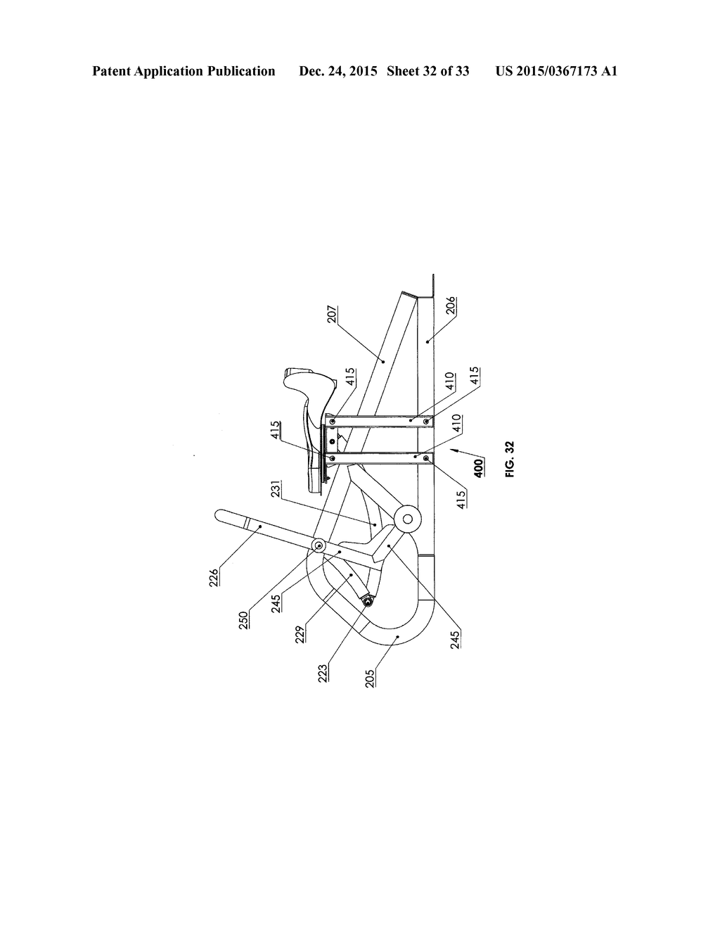 UPPER AND LOWER BODY MULTI-PRESS EXERCISE MACHINE - diagram, schematic, and image 33