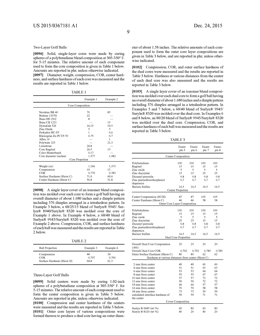 LOW COMPRESSION GOLF BALL - diagram, schematic, and image 10