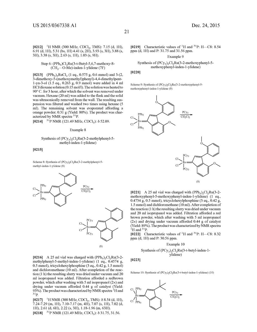 CATALYST COMPLEXES WITH CARBENE LIGAND AND METHOD FOR MAKING SAME AND USE     IN METATHESIS REACTION - diagram, schematic, and image 24