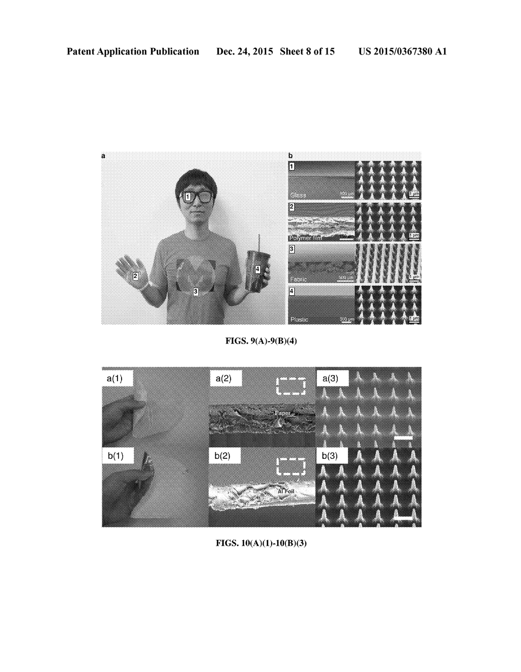 BREATH-ACTIVATED IMAGES AND ANTI-COUNTERFEIT AUTHENTICATION FEATURES     FORMED OF NANOPILLAR ARRAYS - diagram, schematic, and image 09