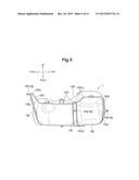 Structure for Mounting Fuel Tank on Vehicle Body and Device for Preventing     Deformation of Fuel Tank diagram and image