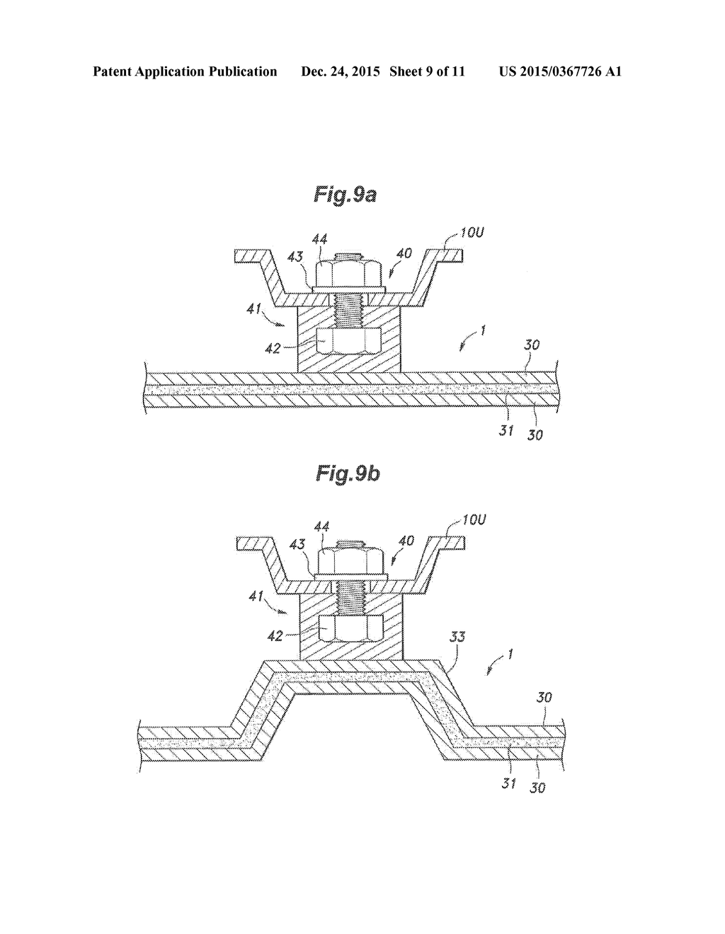 Structure for Mounting Fuel Tank on Vehicle Body and Device for Preventing     Deformation of Fuel Tank - diagram, schematic, and image 10