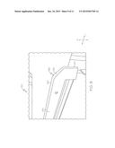 GRAVITY BIASED LOAD CONSTRAINING DEVICES AND VEHICLES INCORPORATING THE     SAME diagram and image