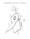 FIXING DEVICE FOR FIXING A VEHICLE ELECTRONIC DEVICE TO A DASHBOARD diagram and image