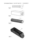 STEERING COLUMN PRODUCED FROM FIBRE-COMPOSITE AND ON THE BASIS OF     PULTRUSION, BRAIDING AND/OR WINDING TECHNOLOGY diagram and image