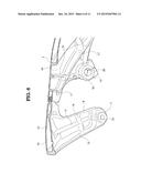 VEHICLE BODY FRAME STRUCTURE OF MOTORCYCLE diagram and image