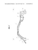 VEHICLE BODY FRAME STRUCTURE OF MOTORCYCLE diagram and image