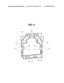 VEHICLE BODY FRAME STRUCTURE OF MOTORCYCLE diagram and image