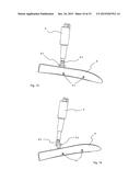 TRIM STABILIZER DEVICE HAVING ADJUSTABLE FOIL FOR SPEED BOATS diagram and image