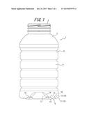 SYNTHETIC RESIN BOTTLE diagram and image