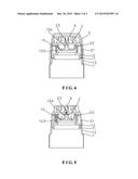 SWITCHING STRUCTURE CAPABLE OF CHANGING A DISCHARGING AMOUNT OF A SOFT     TUBE PACKAGE diagram and image