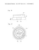 CONTAINER LID COMPOSED OF INSIDE PLUG AND LID BODY diagram and image