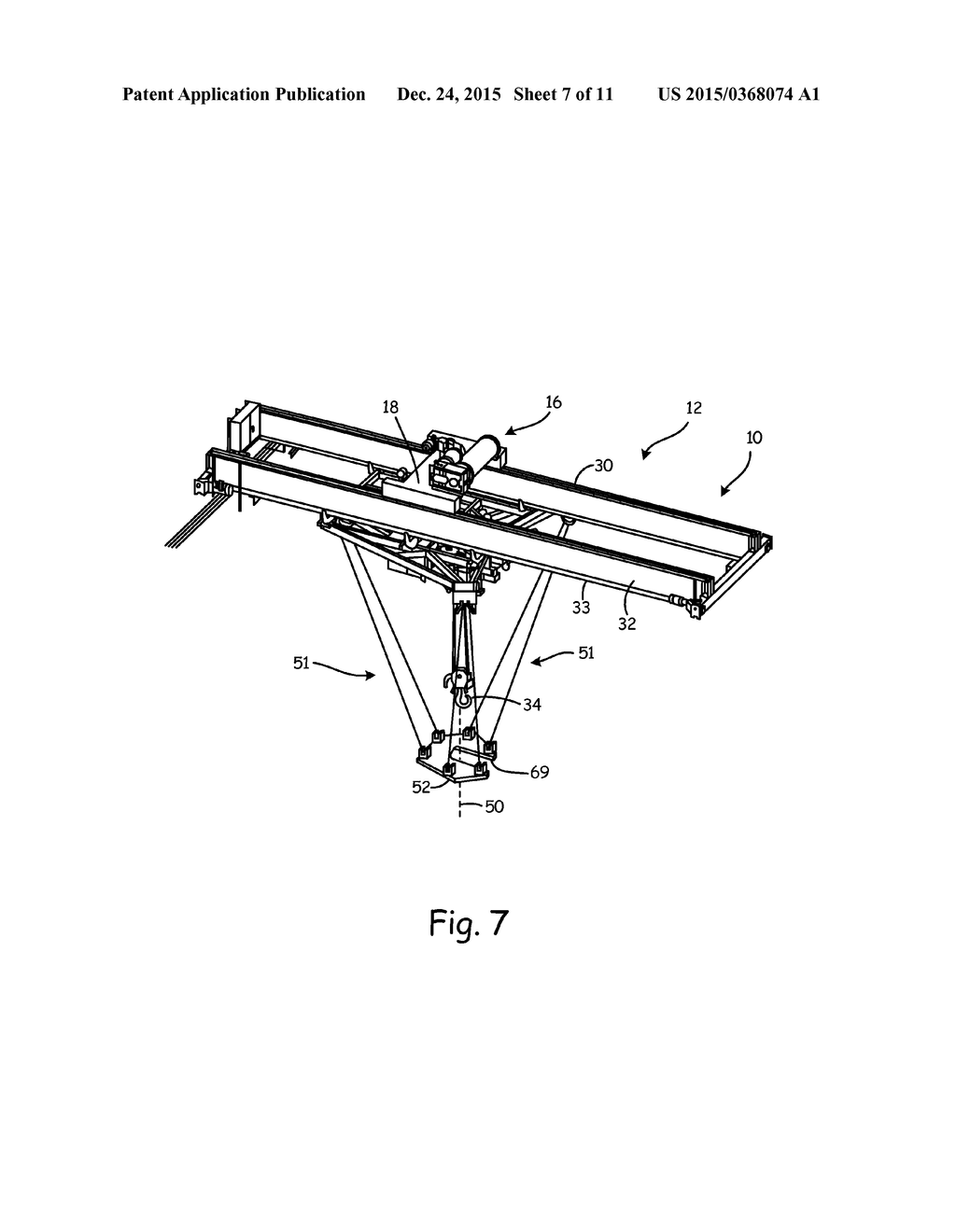 Relocatable Fine Motion Positioner Assembly on an Overhead Crane - diagram, schematic, and image 08