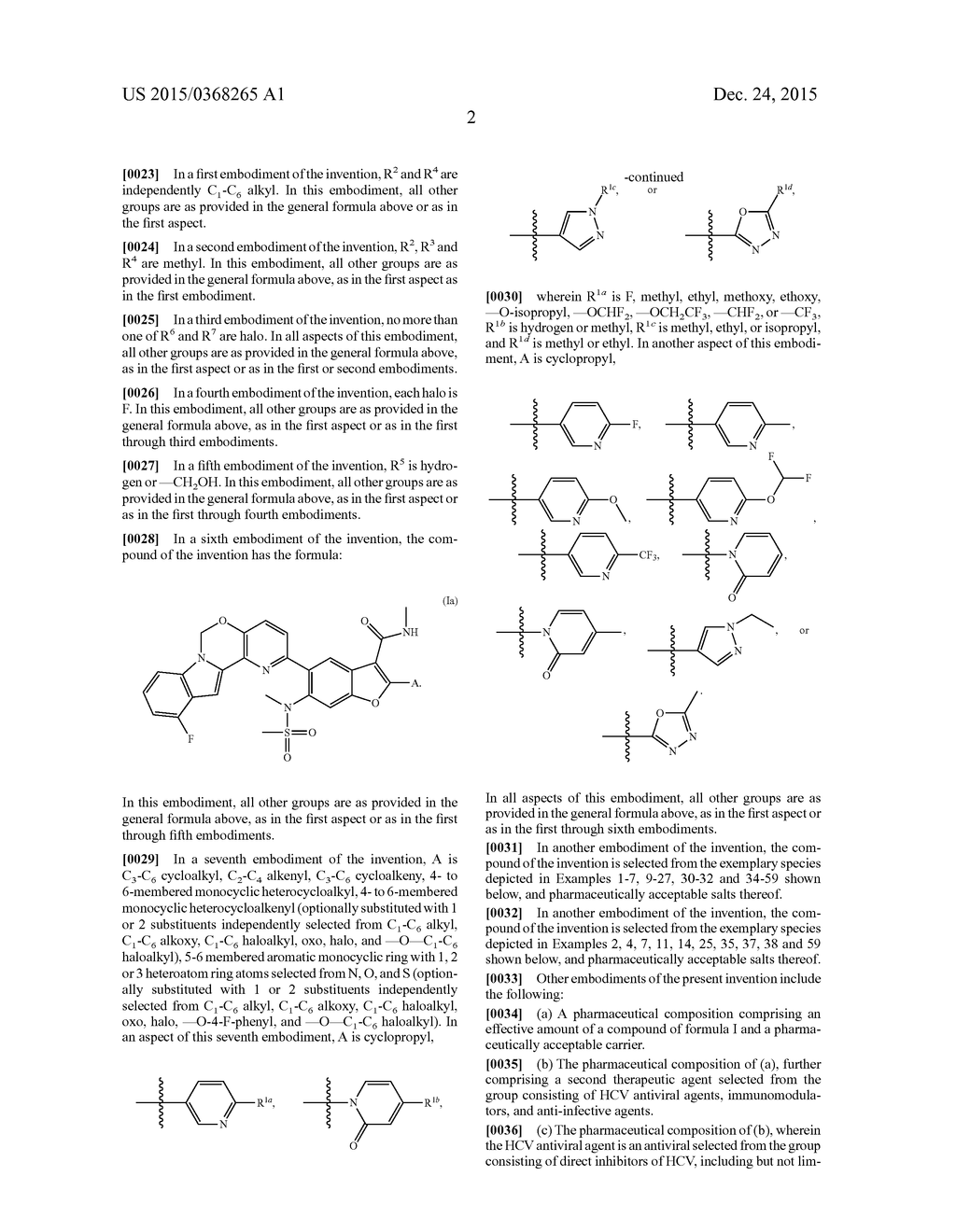 TETRACYCLIC HETEROCYCLE COMPOUNDS AND METHODS OF USE THEREOF FOR THE     TREATMENT OF HEPATITIS C - diagram, schematic, and image 03