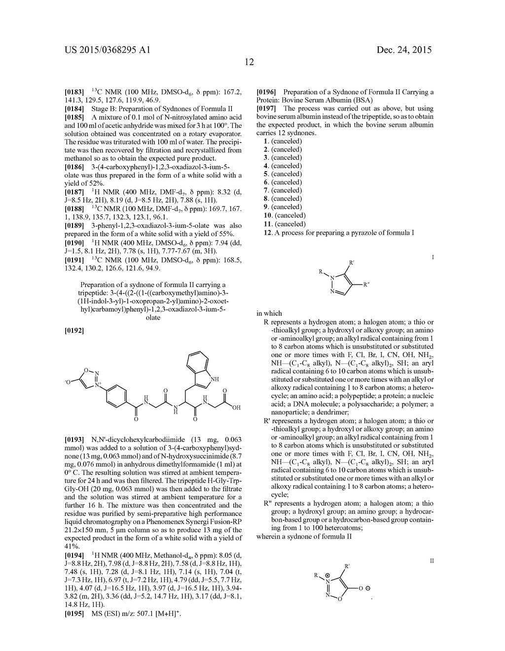 METHOD FOR PRODUCING PYRAZOLES, NOVEL PYRAZOLES AND APPLICATIONS THEREOF - diagram, schematic, and image 13