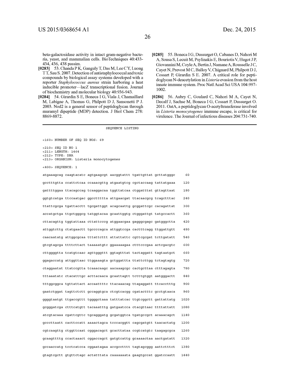 MODIFIED LISTERIA BACTERIA  AND USES THEREOF - diagram, schematic, and image 45