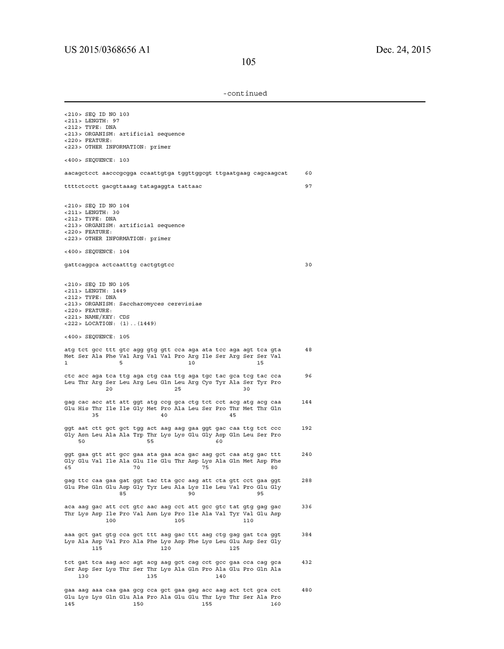 INCREASED PRODUCTION OF ISOBUTANOL IN YEAST WITH REDUCED MITOCHONDRIAL     AMINO ACID BIOSYNTHESIS - diagram, schematic, and image 107