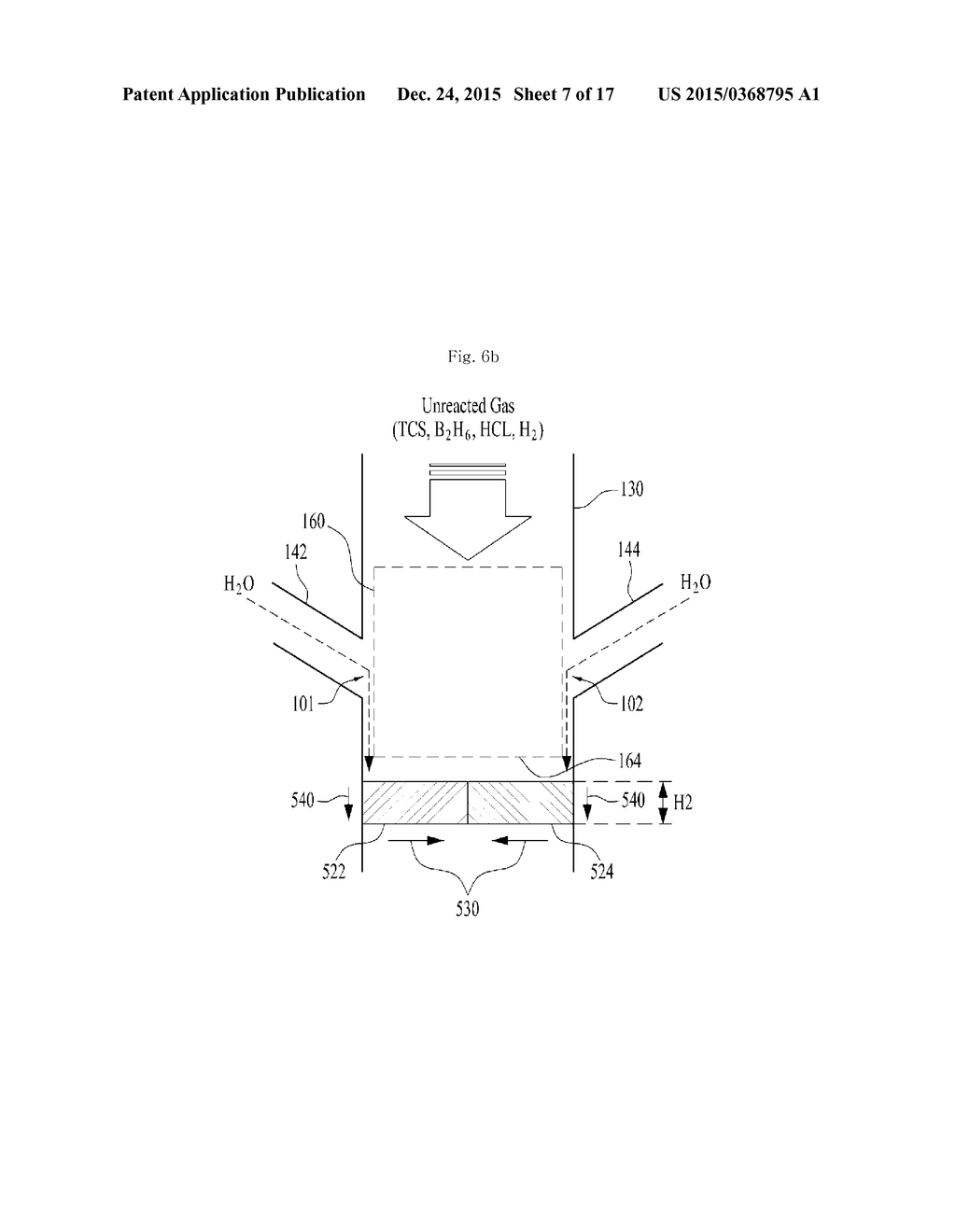 INLET AND REACTING SYSTEM HAVING THE SAME - diagram, schematic, and image 08