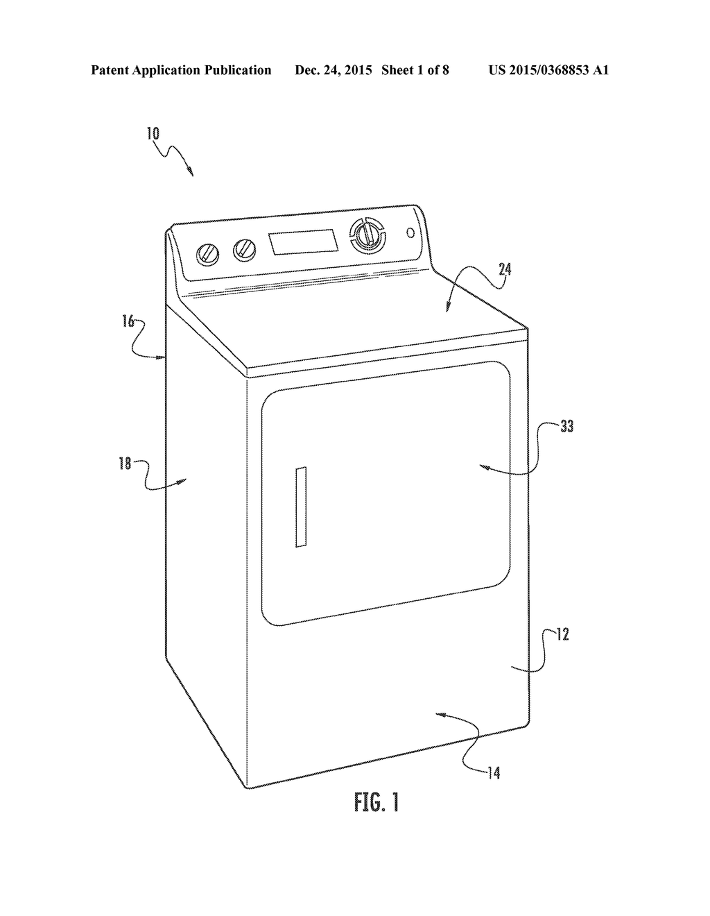 CLOTHES DRYER WITH IMPROVED MOISTURE SENSING AND WIRELESS DATA TRANSFER - diagram, schematic, and image 02