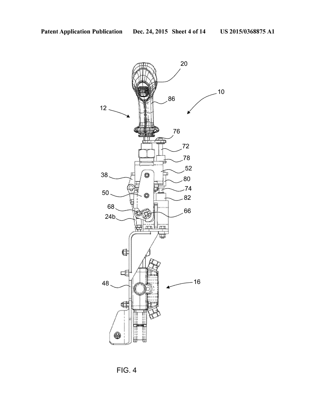 WORKING MACHINE JOYSTICK ASSEMBLY - diagram, schematic, and image 05