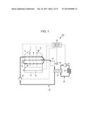 EVAPORATOR, RANKINE CYCLE APPARATUS, AND COMBINED HEAT AND POWER SYSTEM diagram and image