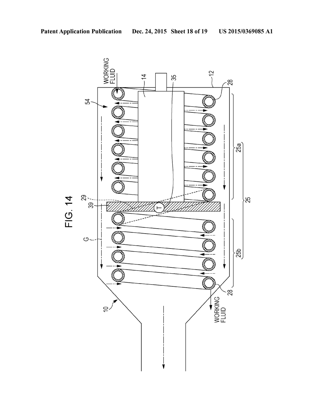 EVAPORATOR, RANKINE CYCLE APPARATUS, AND COMBINED HEAT AND POWER SYSTEM - diagram, schematic, and image 19