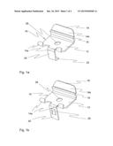 Fastener and Method for Attaching the Fastener to a Glazing Element diagram and image