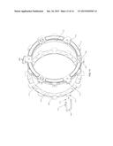 EXPANDING FRICTION DISK CONFIGURABLE TO BE COMPATIBLE WITH WEAR LINERS AND     IMPROVED FRICTION DISKS diagram and image