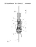 FLUIDIC COUPLING DEVICES, ASSEMBLIES, AND RELATED METHODS diagram and image