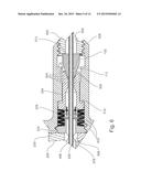 FLUIDIC COUPLING DEVICES, ASSEMBLIES, AND RELATED METHODS diagram and image