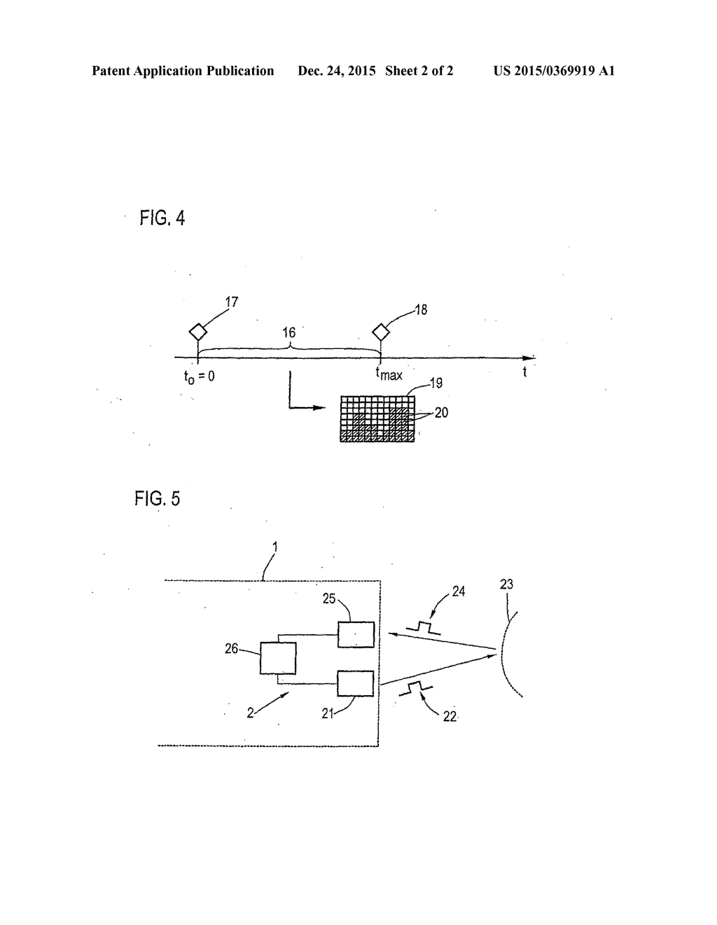 METHOD FOR ASCERTAINING A DISTANCE OF AN OBJECT FROM A MOTOR VEHICLE USING     A PMD SENSOR - diagram, schematic, and image 03