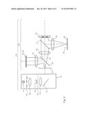 Method for operating a light microscope and optical assembly diagram and image