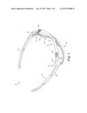 EYEWEAR WITH LOCKING LENS FRAME diagram and image